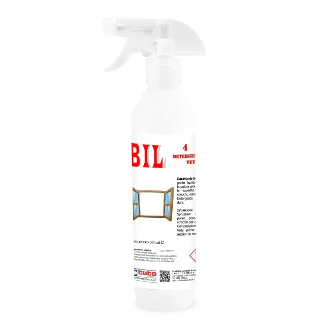 Tuto Chimica Bil 4 detergente vetri 500 ml senza aloni