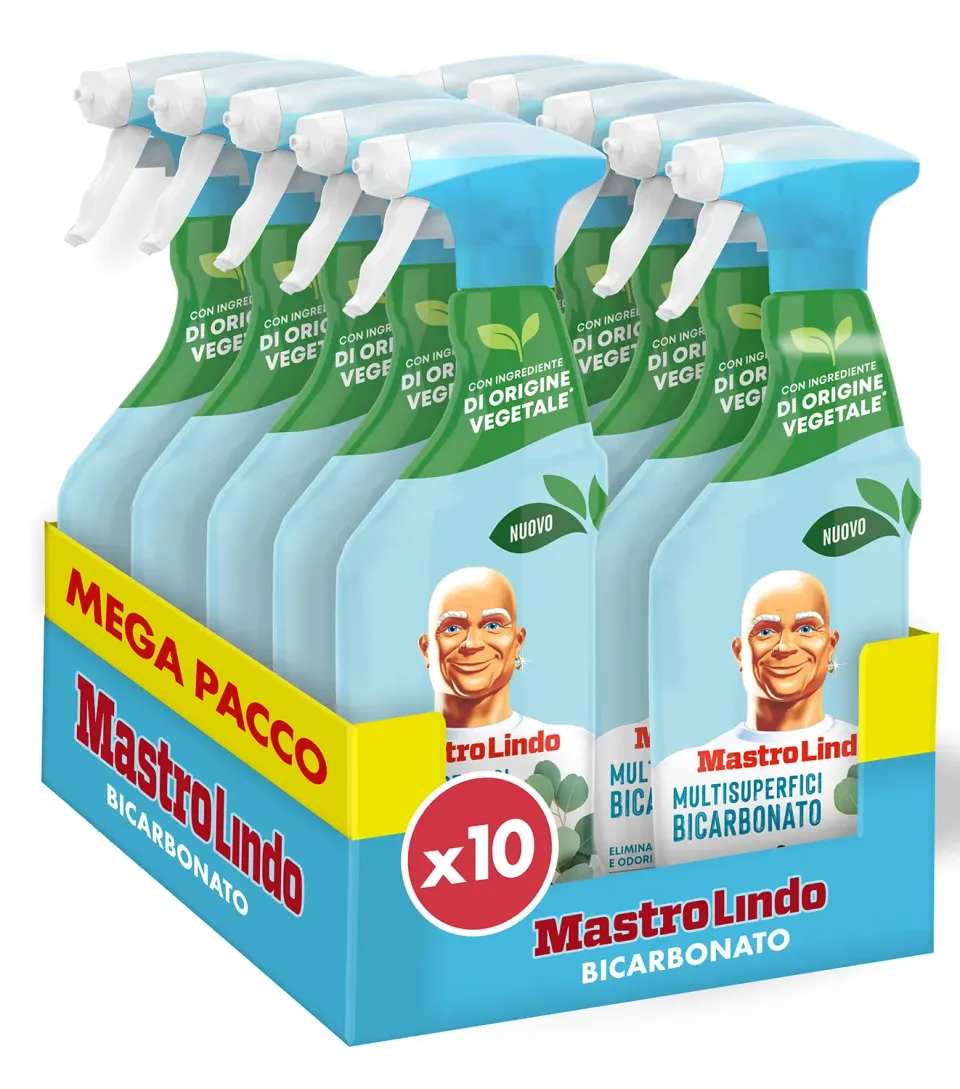 Mastro Lindo Sgrassatore spray cucina 500ml bicarbonato