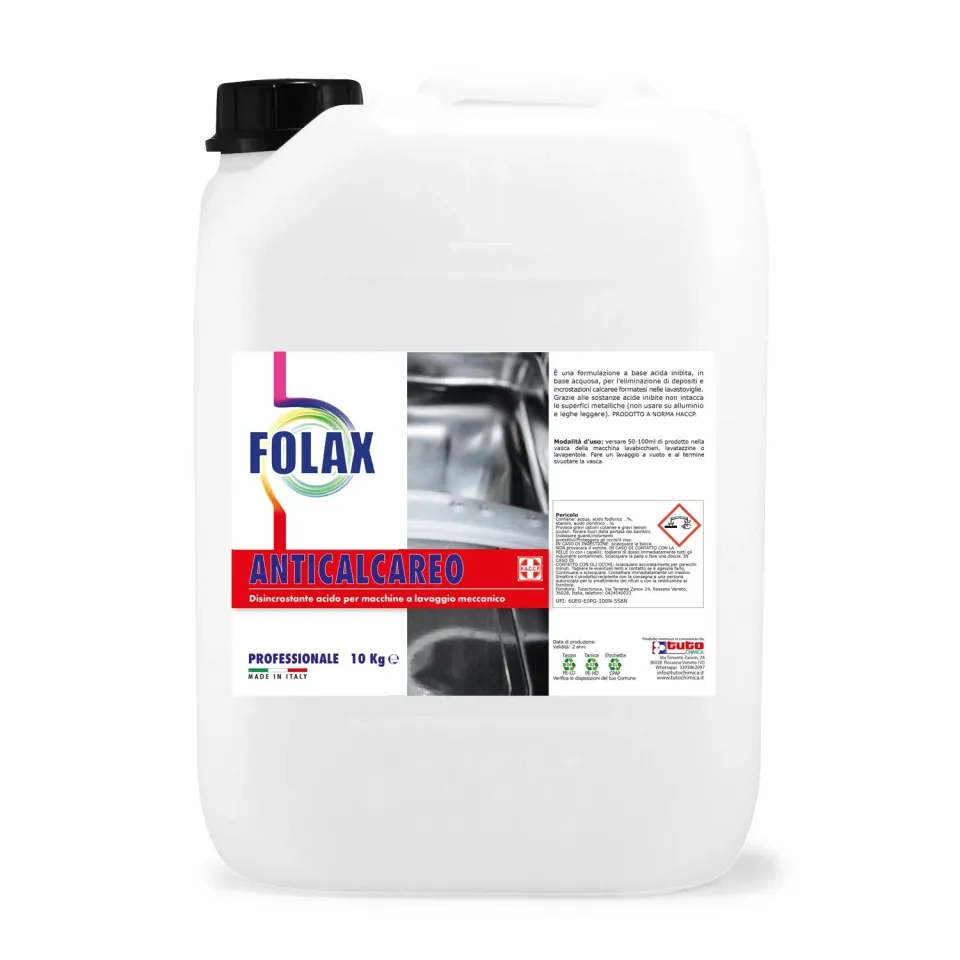 Tuto Chimica Folax detergente anticalcare 500 g