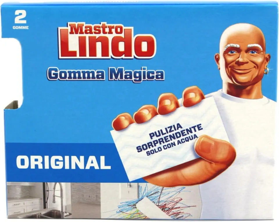 Mastro Lindo Gomma Magica spugna cancellamacchia 2 pz pareti