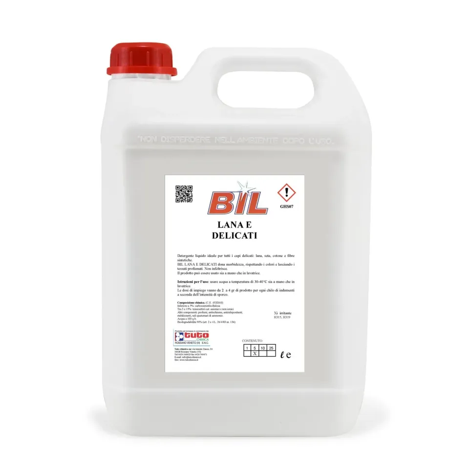Tuto Chimica Bil lana e delicati detersivo bucato 5 L