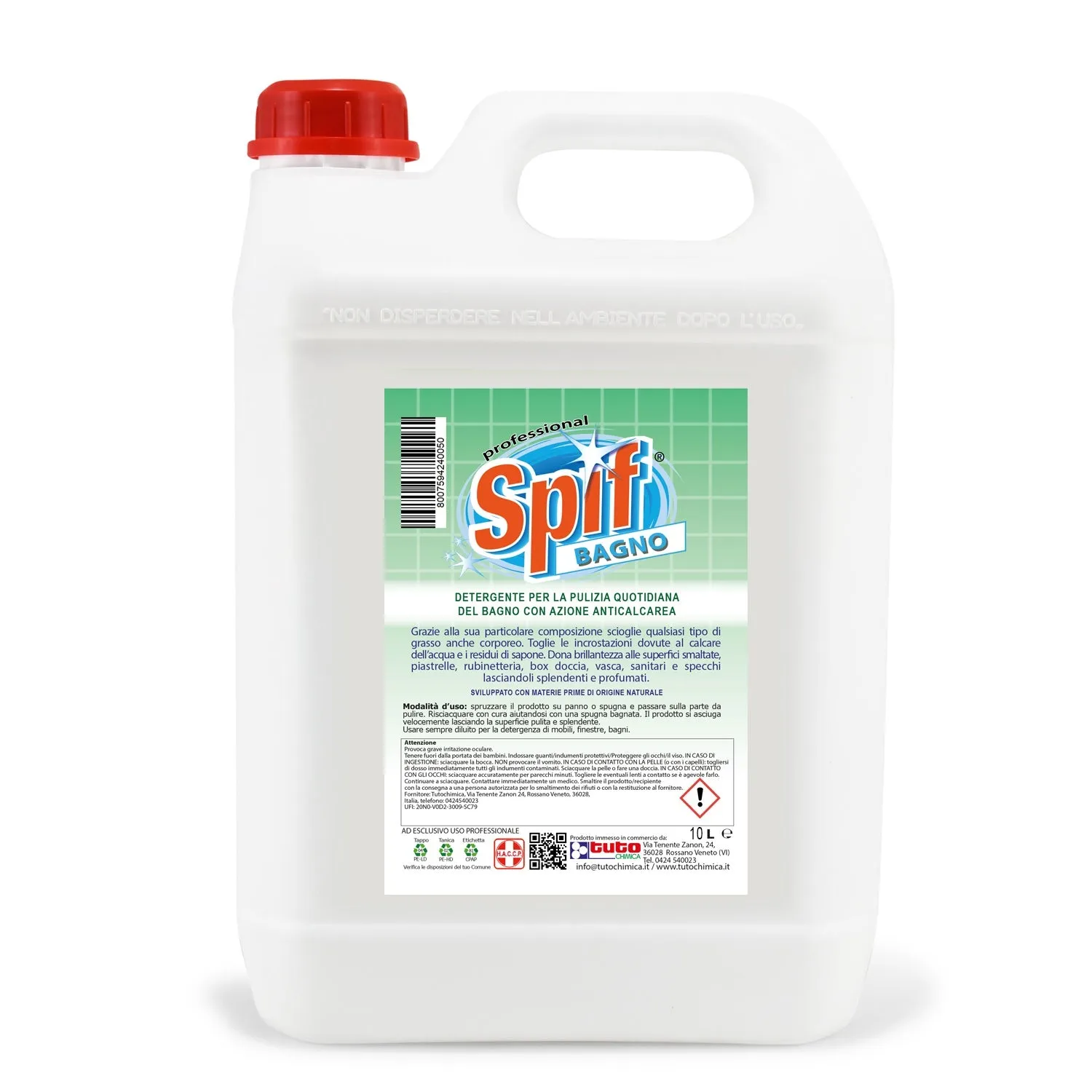Spif Bagno detergente anticalcare 500ml sanitari