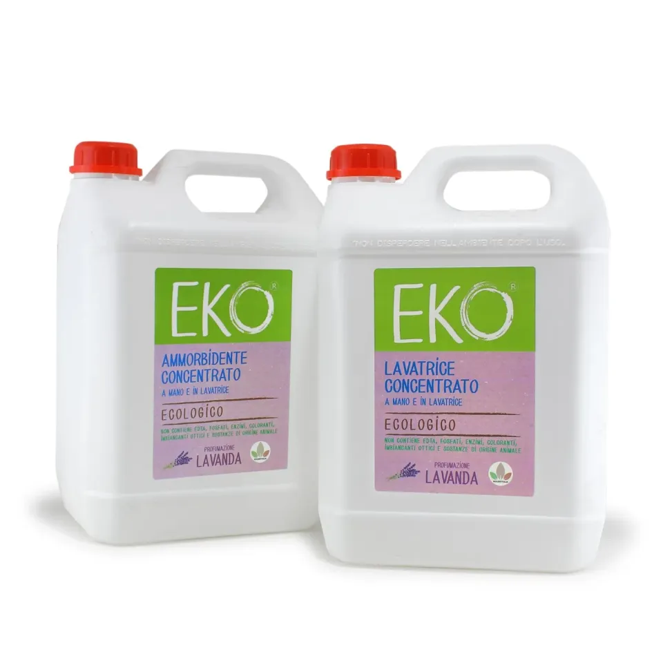 Tuto Chimica Eko Kit 2 Maxi bucato 2x5 L lavanda 200 lavaggi