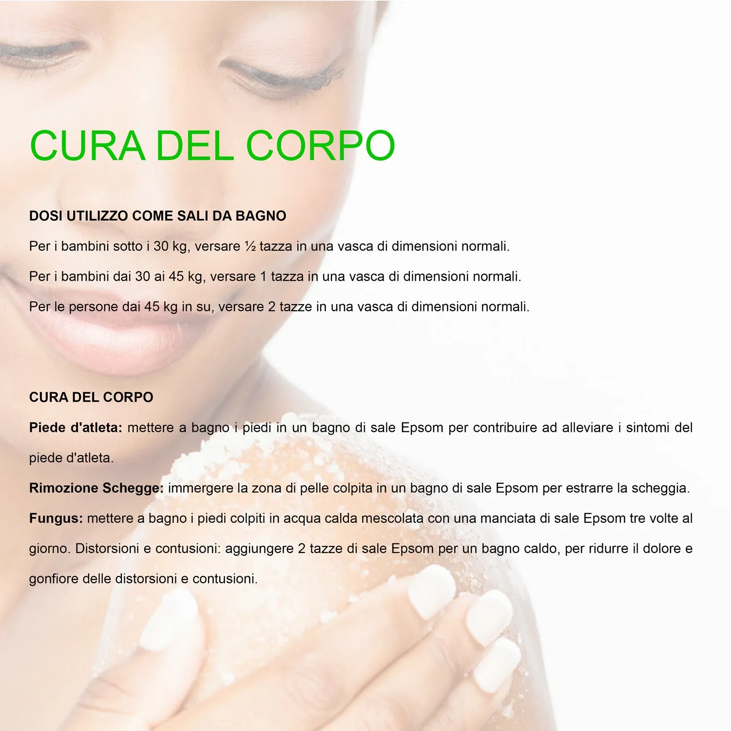 Tuto Chimica Sale Epsom magnesio solfato 1 kg puro