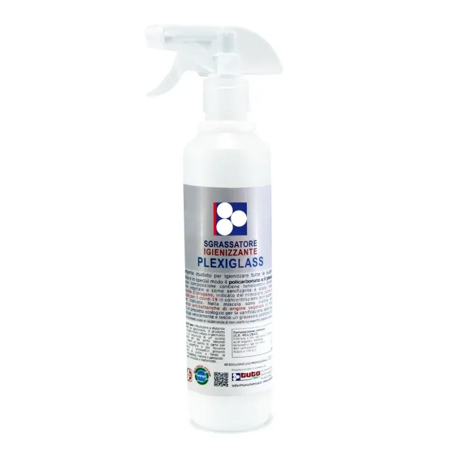 Tuto Chimica sgrassatore igienizzante plexiglass 500 ml