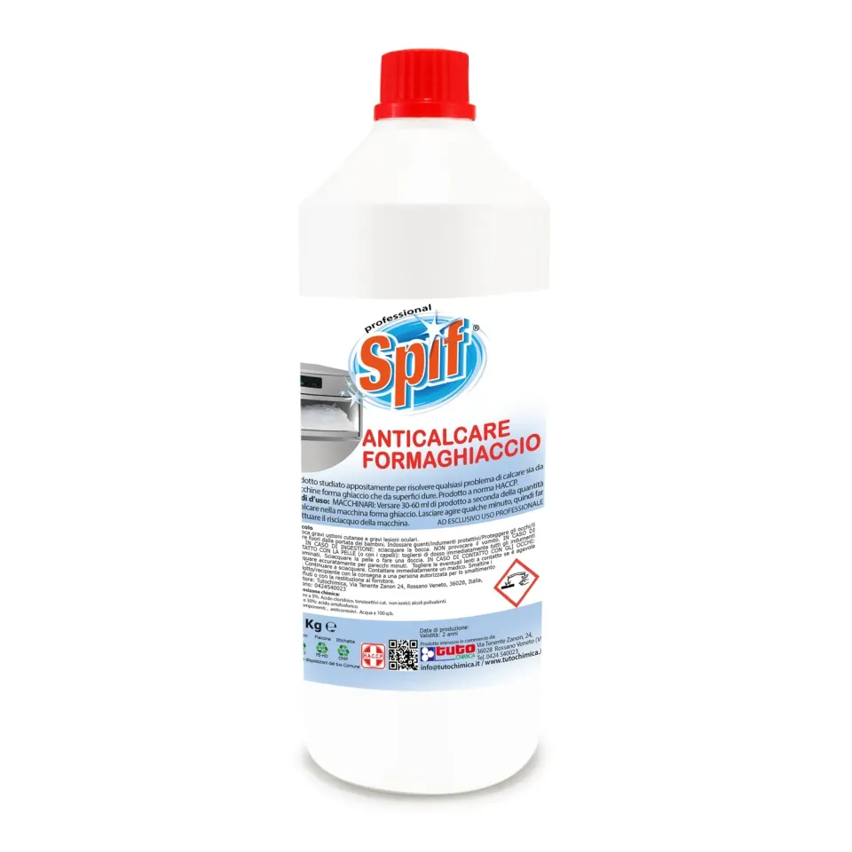 Tuto Chimica Spif Anticalcareo macchine ghiaccio 1 kg
