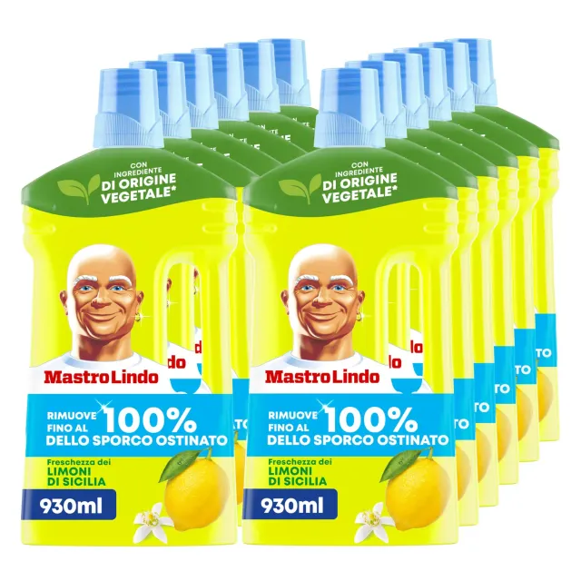 Mastro Lindo Limone detersivo pavimenti 12x930 ml