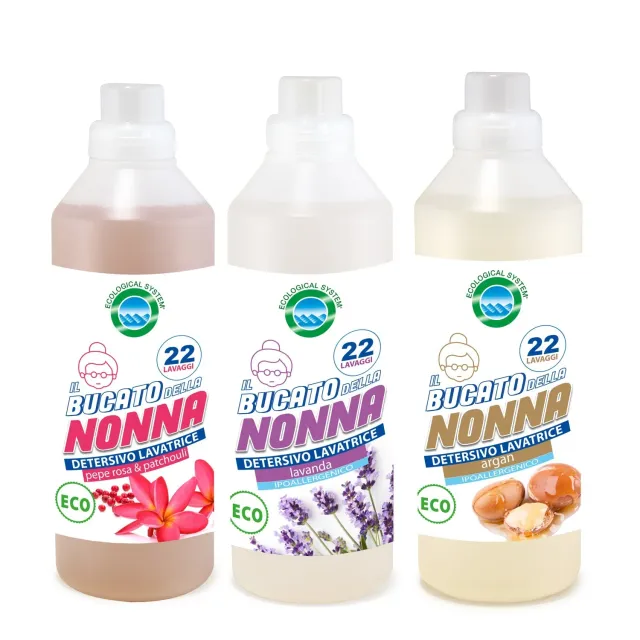 Tuto Chimica Bucato della Nonna kit 3x1,1 L lavatrice