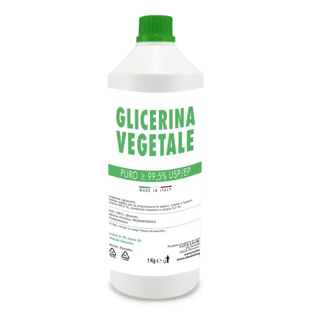 Tuto Chimica Glicerina Vegetale 99,5% cosmetica 500 g pura