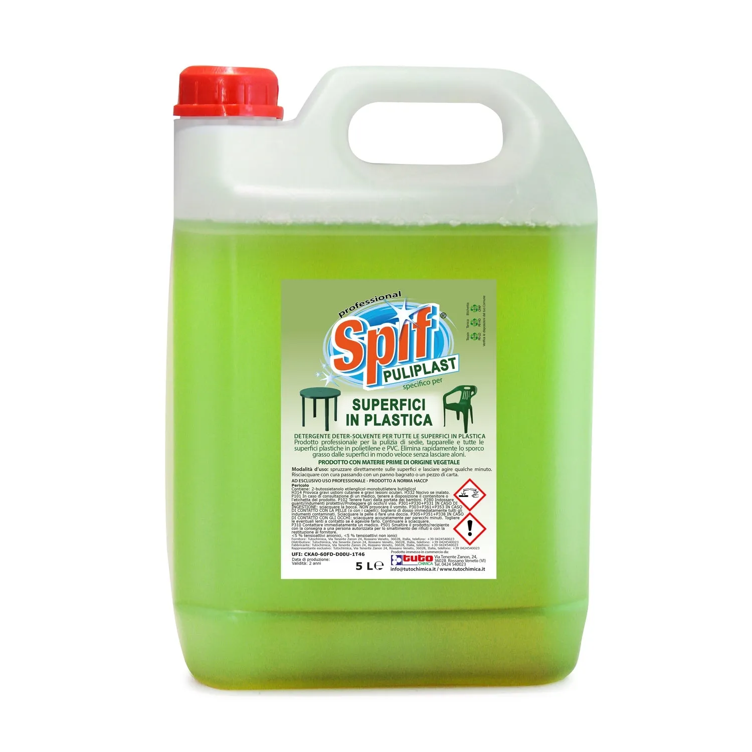 Spif Puliplast sgrassatore plastica 250 ml da esterno