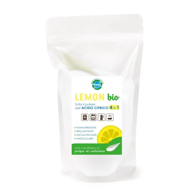 Tuto Chimica Eko Lemon Bio anticalcare ricarica 450g acido citrico