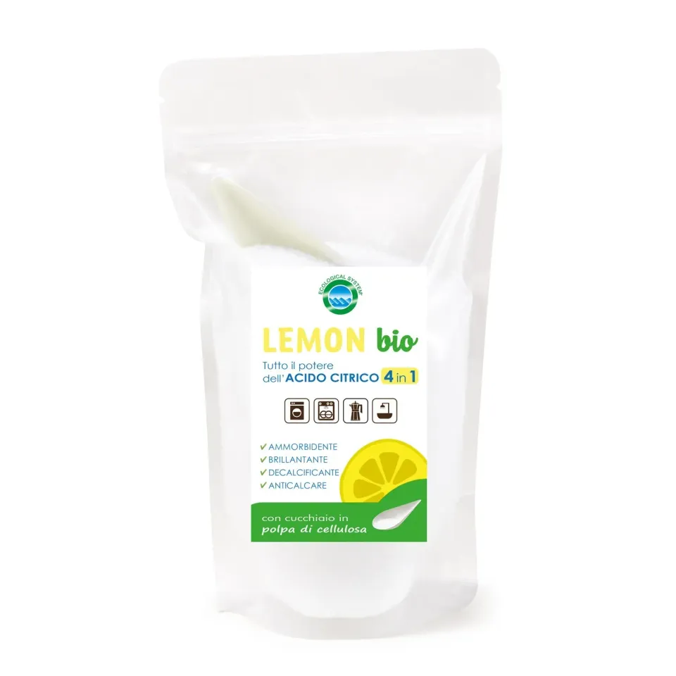 Tuto Chimica Eko Lemon Bio anticalcare ricarica 450g acido citrico