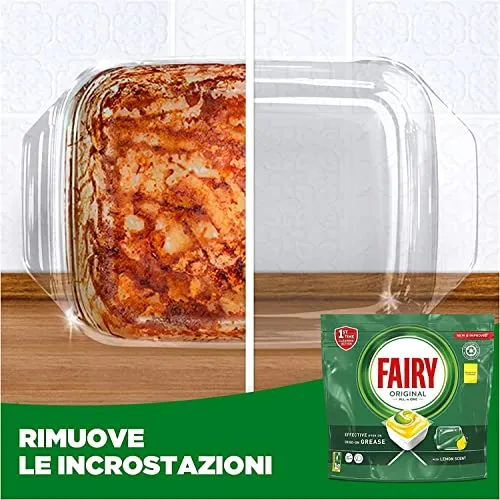 Fairy Original Limone pastiglie lavastoviglie 44 capsule brillanti
