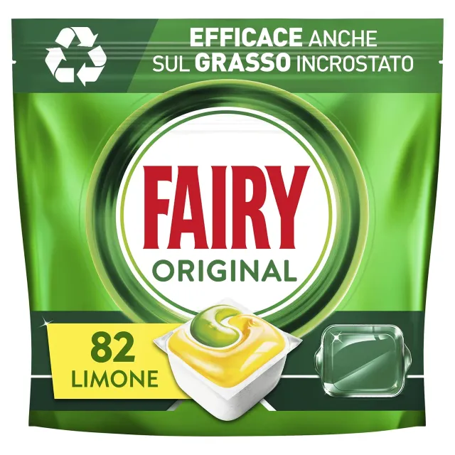 Fairy Original All in One pastiglie 82 capsule limone