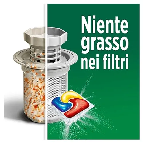 Fairy Platinum Plus Limone pastiglie lavastoviglie 40 pz anti opacità