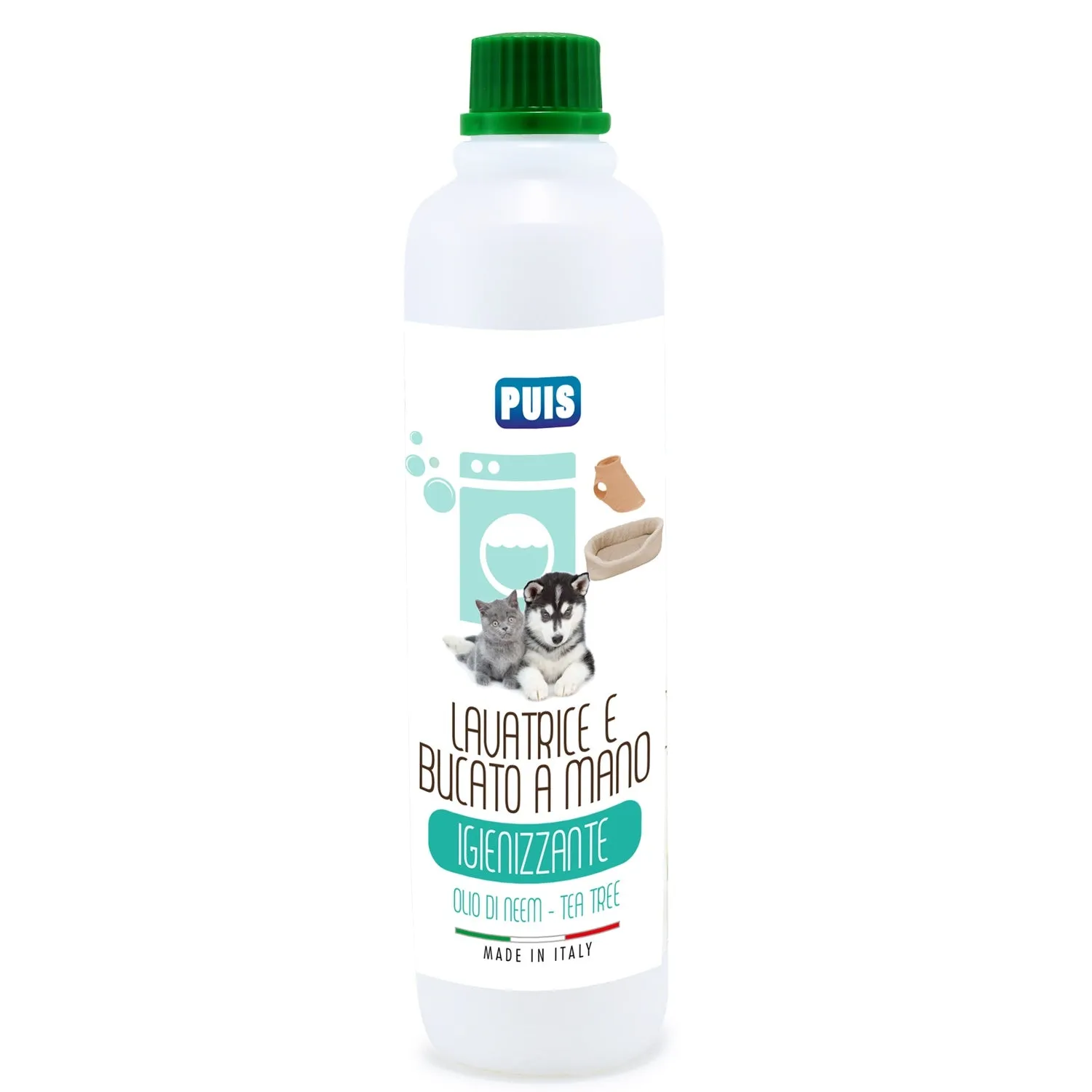 Puis Detersivo bucato animali neem e tea tree 250ml igienizzante