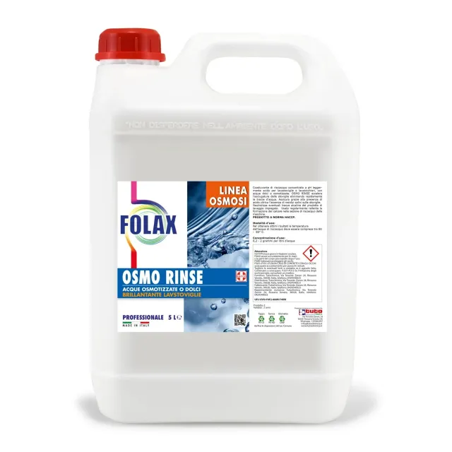 Folax Osmo Rinse brillantante lavastoviglie 5 L per osmosi