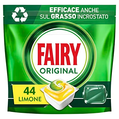 Fairy Original Limone pastiglie lavastoviglie 44 capsule brillanti
