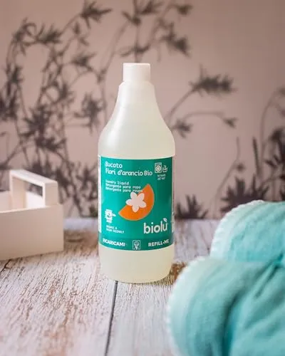 Biolù Bucato Fiori d'Arancio detersivo 1l naturale