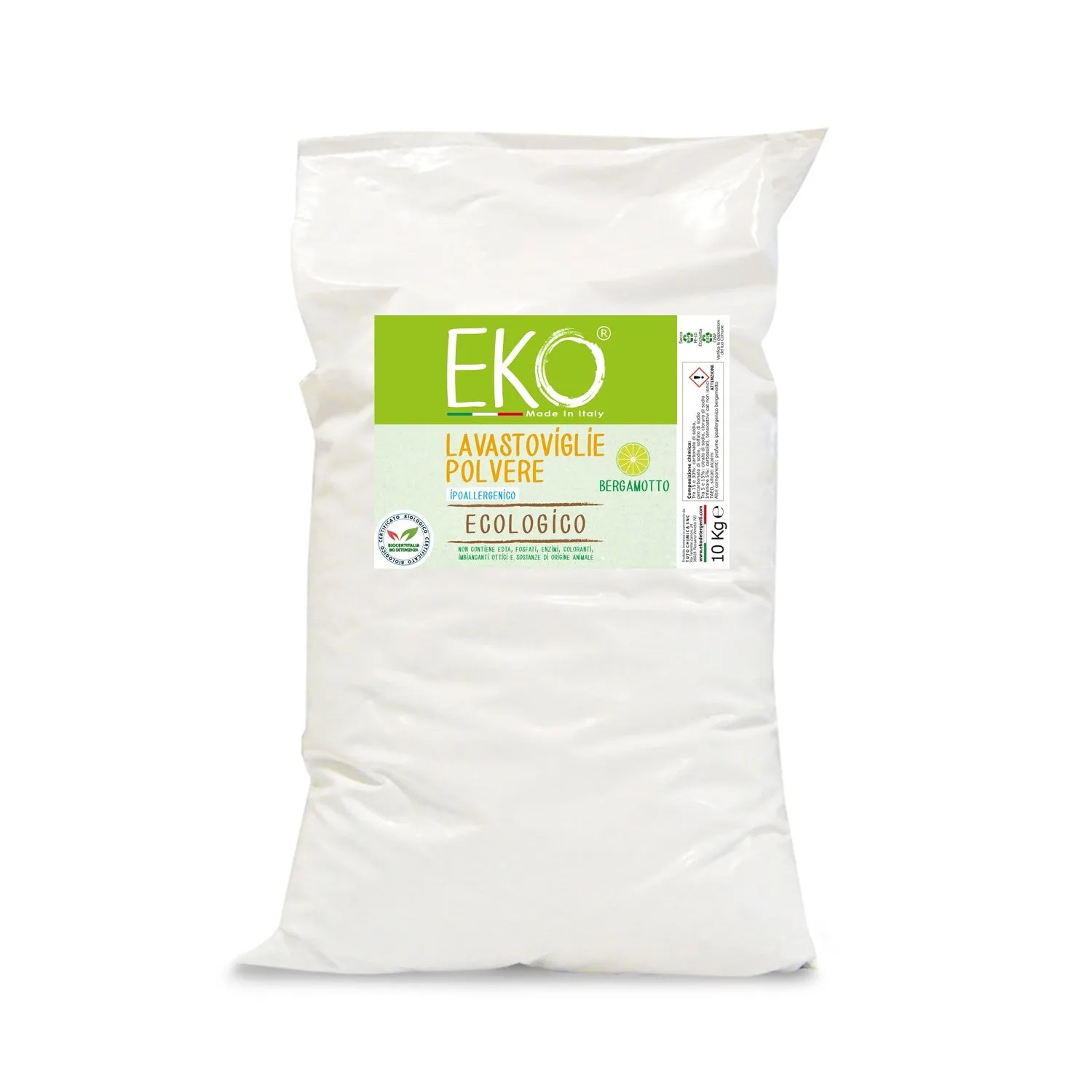 Tuto Chimica Eko detersivo lavastoviglie polvere 400g bergamotto