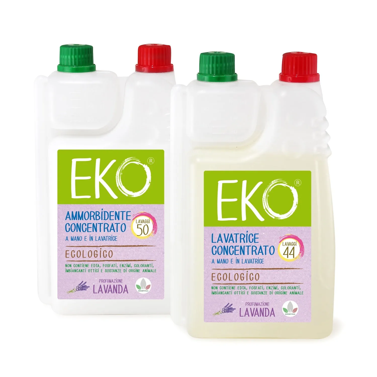 Tuto Chimica Eko Kit 2 Mini kit bucato Lavanda 2x1100ml 44 lavaggi