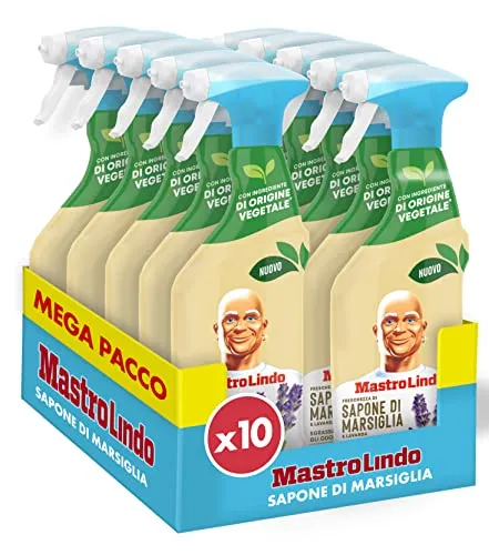 Mastro Lindo Tradizionale Marsiglia Lavanda spray multiuso 500ml naturale