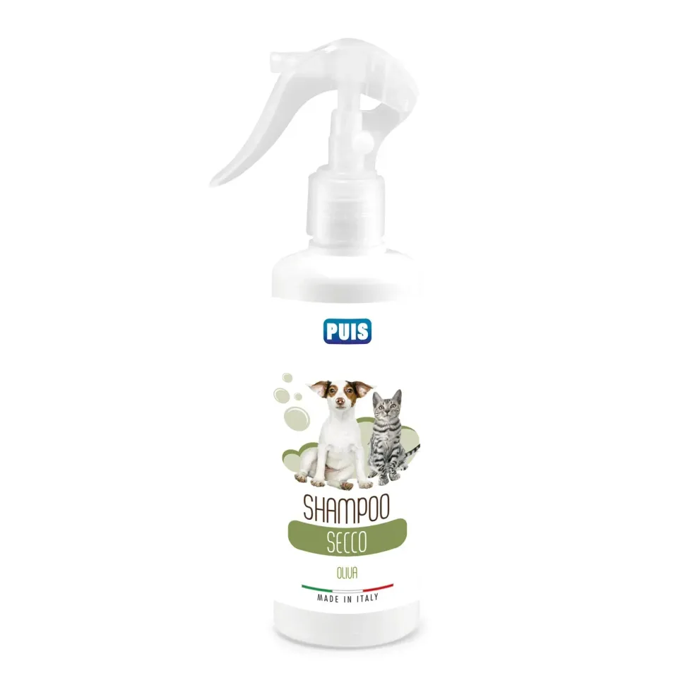 Tuto Chimica Puis shampoo secco cani e gatti 220ml oliva ipoallergenico