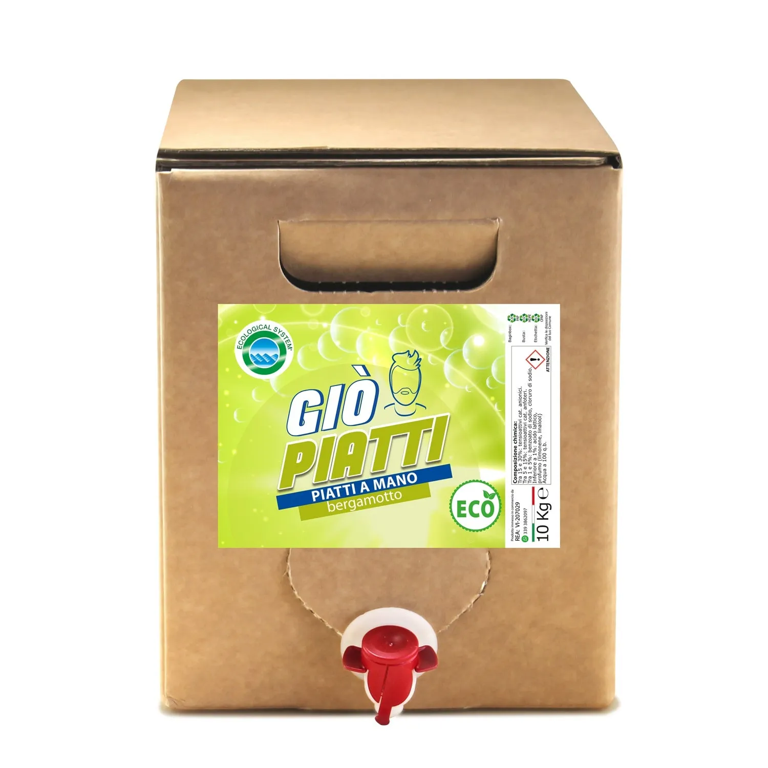 Tuto Chimica Giò detersivo piatti 500ml bergamotto mani delicate