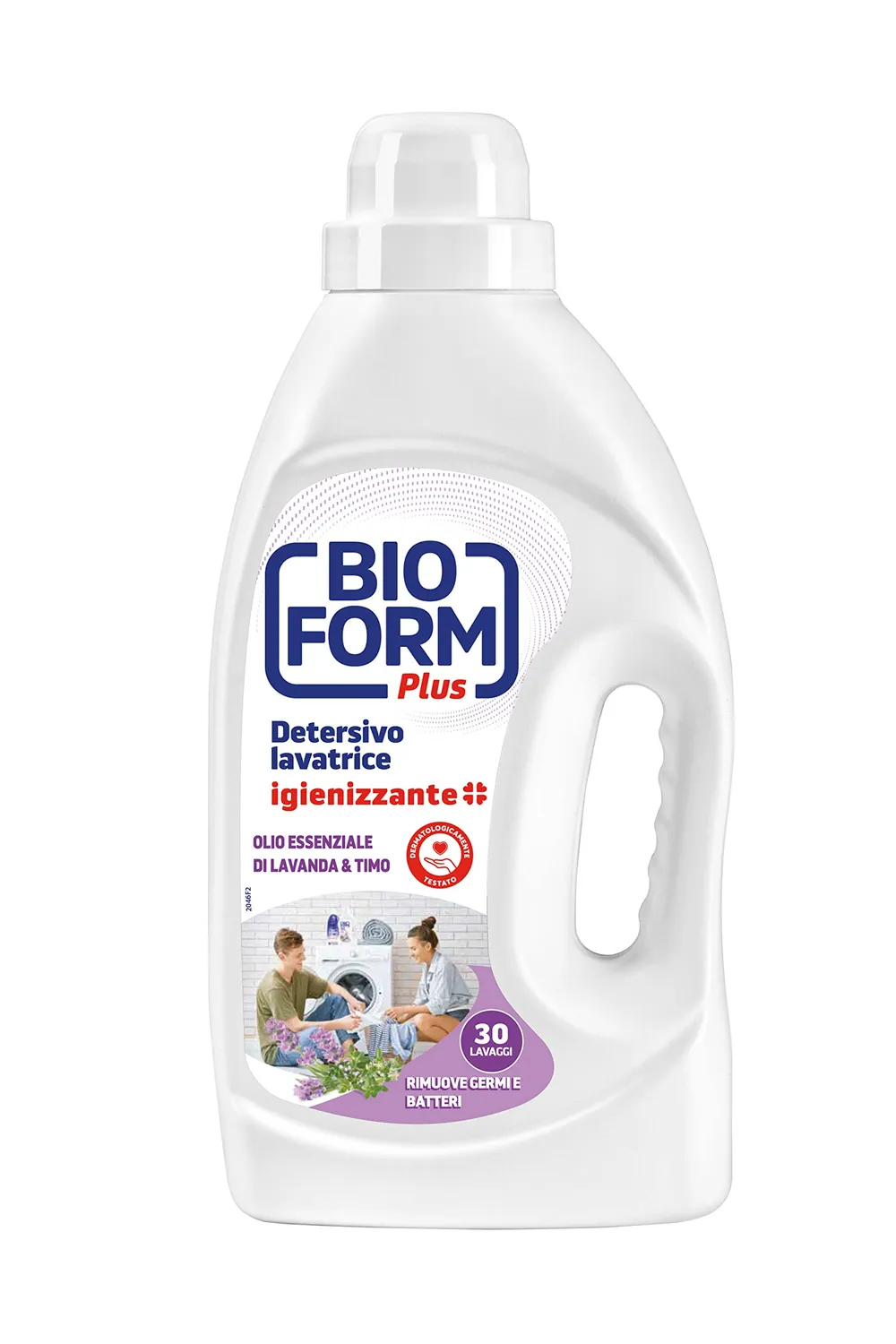 Bioform Plus Igienizzante Eucalipto detersivo lavatrice liquido 30 lavaggi
