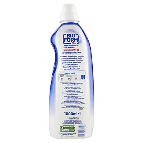 Bioform Plus Deo Active ammorbidente igienizzante 1000ml concentrato