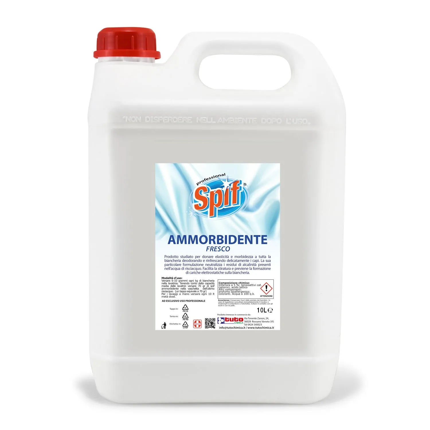 Tuto Chimica Spif Ammorbidente Concentrato 5 L Marsiglia