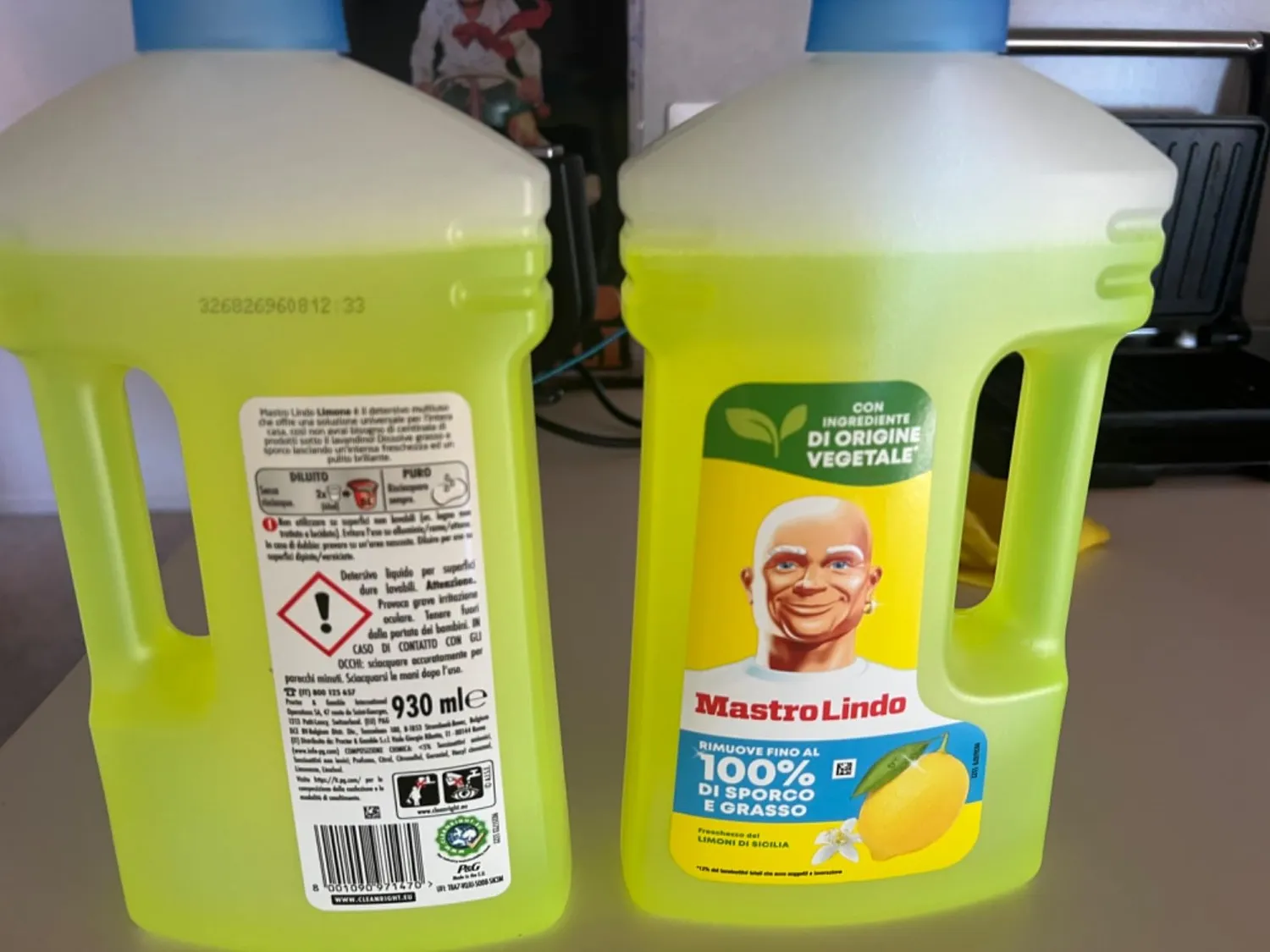 Mastro Lindo Limone detersivo pavimenti 12x930 ml