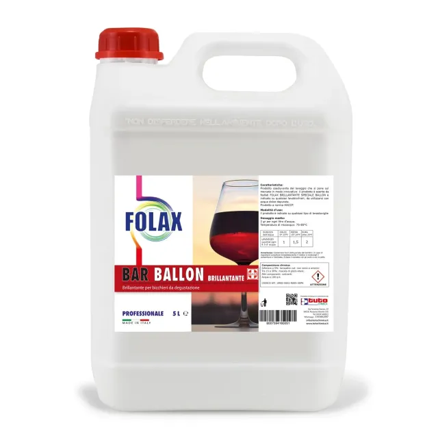Tuto Chimica Folax Ballon brillantante lavastoviglie 5 L neutro