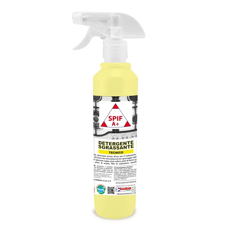 Tuto Chimica Spif A+ sgrassatore tecnico 500ML pronto uso