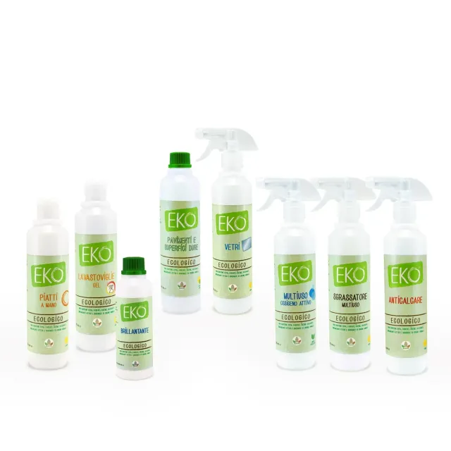 Tuto Chimica Eko Kit 8 detergenti ecologici 8 pezzi