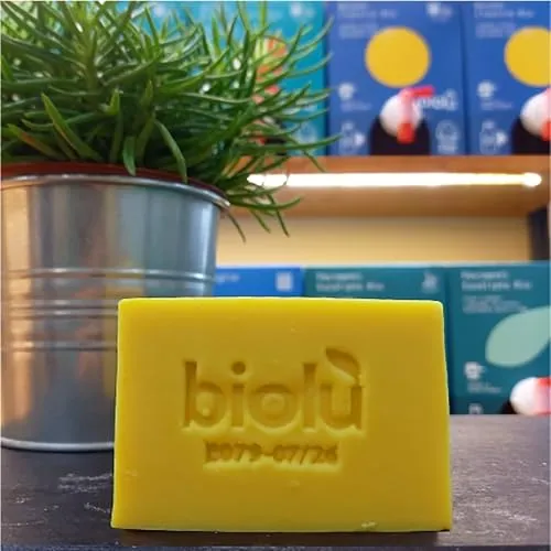 Biolù Sapone Solido Limone 140g Universale Vegetale