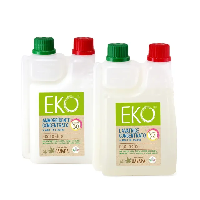 Tuto Chimica Eko Kit 2 Mini bucato lavanda 2x600 ml ecologico