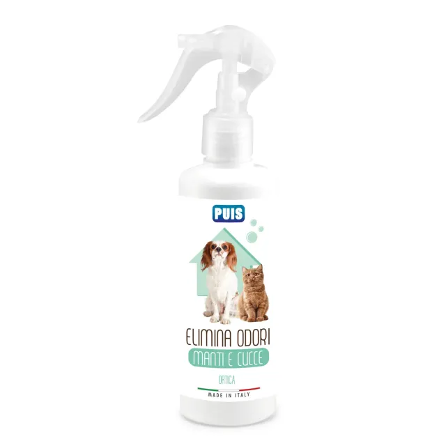 Puis Elimina Odori Animali Manti e Cucce 220 ml ortica