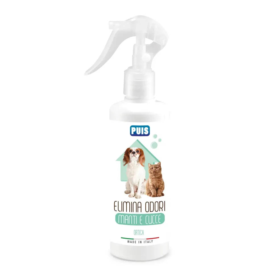 Puis Elimina Odori Animali Manti e Cucce 220 ml ortica