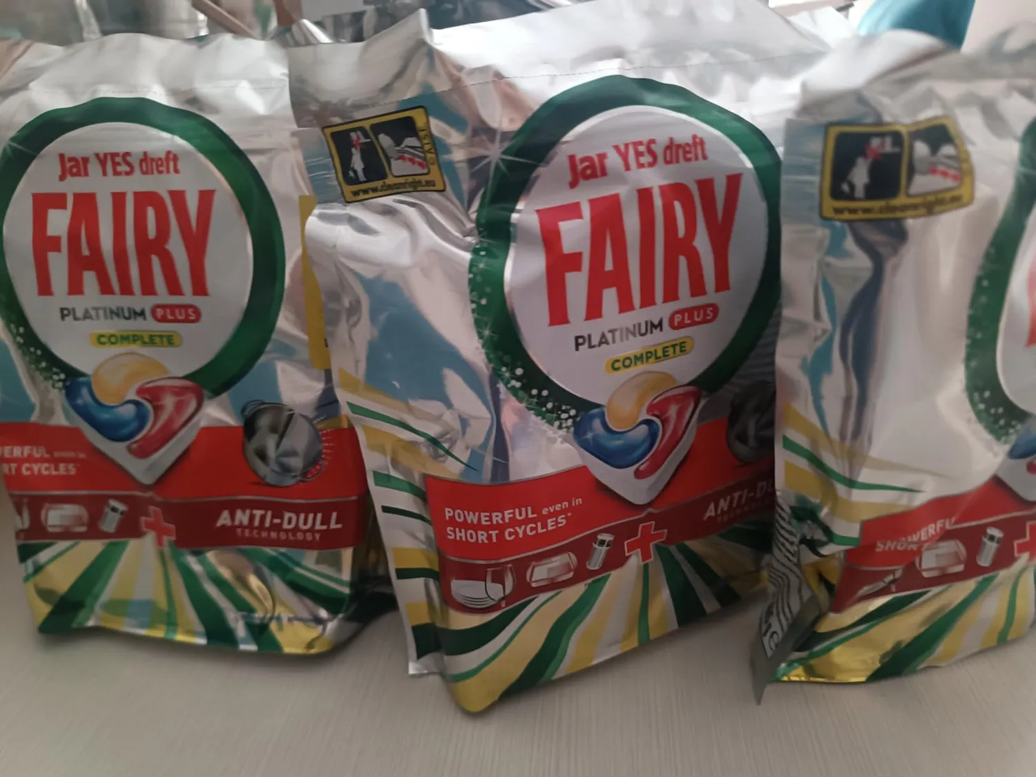 Fairy Platinum Plus Complete pastiglie lavastoviglie 150 pz limone