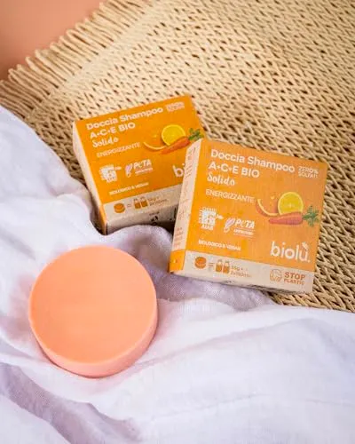 Biolù Solidi shampoo doccia solido 55 g A+C+E