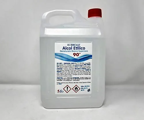 Ecobolle Spirito Puro 90° alcool etilico 2x5 L