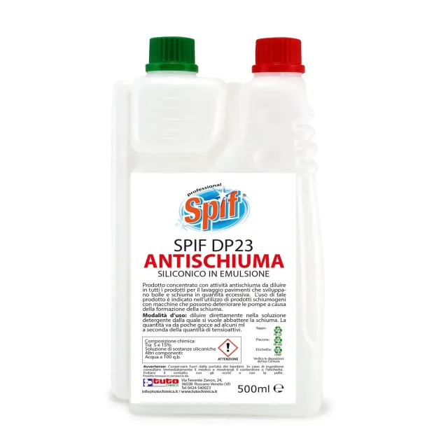 Spif DP23 antischiuma concentrato 500ml lavasciuga