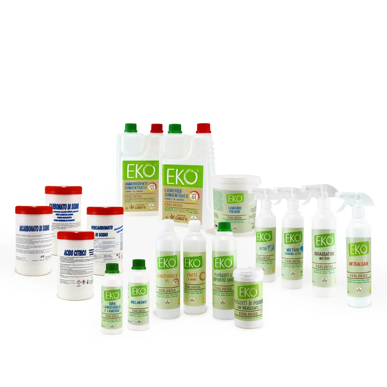 Tuto Chimica Eko Box Completo kit detersivi ecologici 17 pezzi lavanda