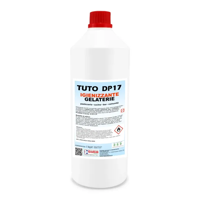 Tuto Chimica DP 17 detergente igienizzante gelaterie 1 L