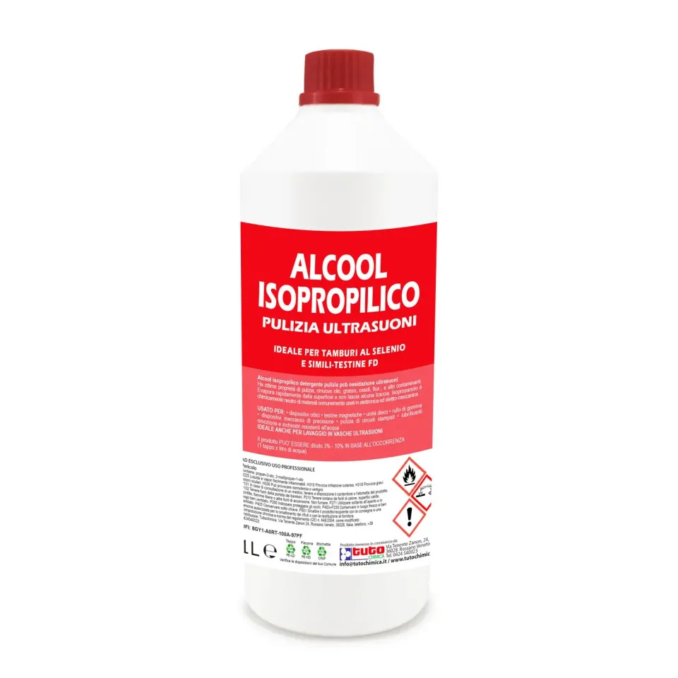 Tuto Chimica Alcool Isopropilico detergente PCB 1 L