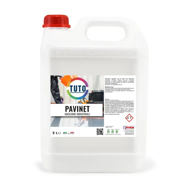 Tuto Chimica Pavinet detergente lavapavimenti 5L bassa schiuma