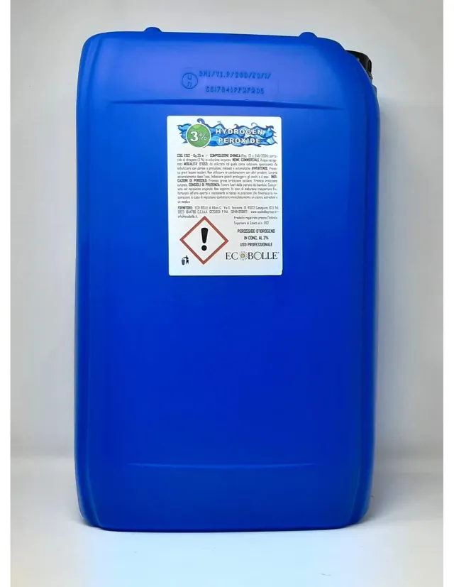 Ecobolle Perossido Idrogeno 3% igienizzante 20kg professionale