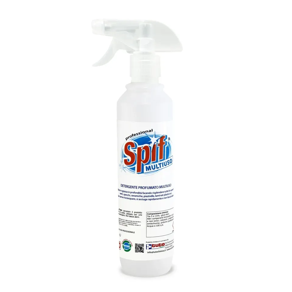 Tuto Chimica Spif spray multiuso sgrassante 500ml senza aloni