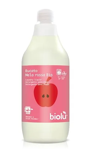 Biolù Mela Rossa Detersivo Bucato Naturale Vegan
